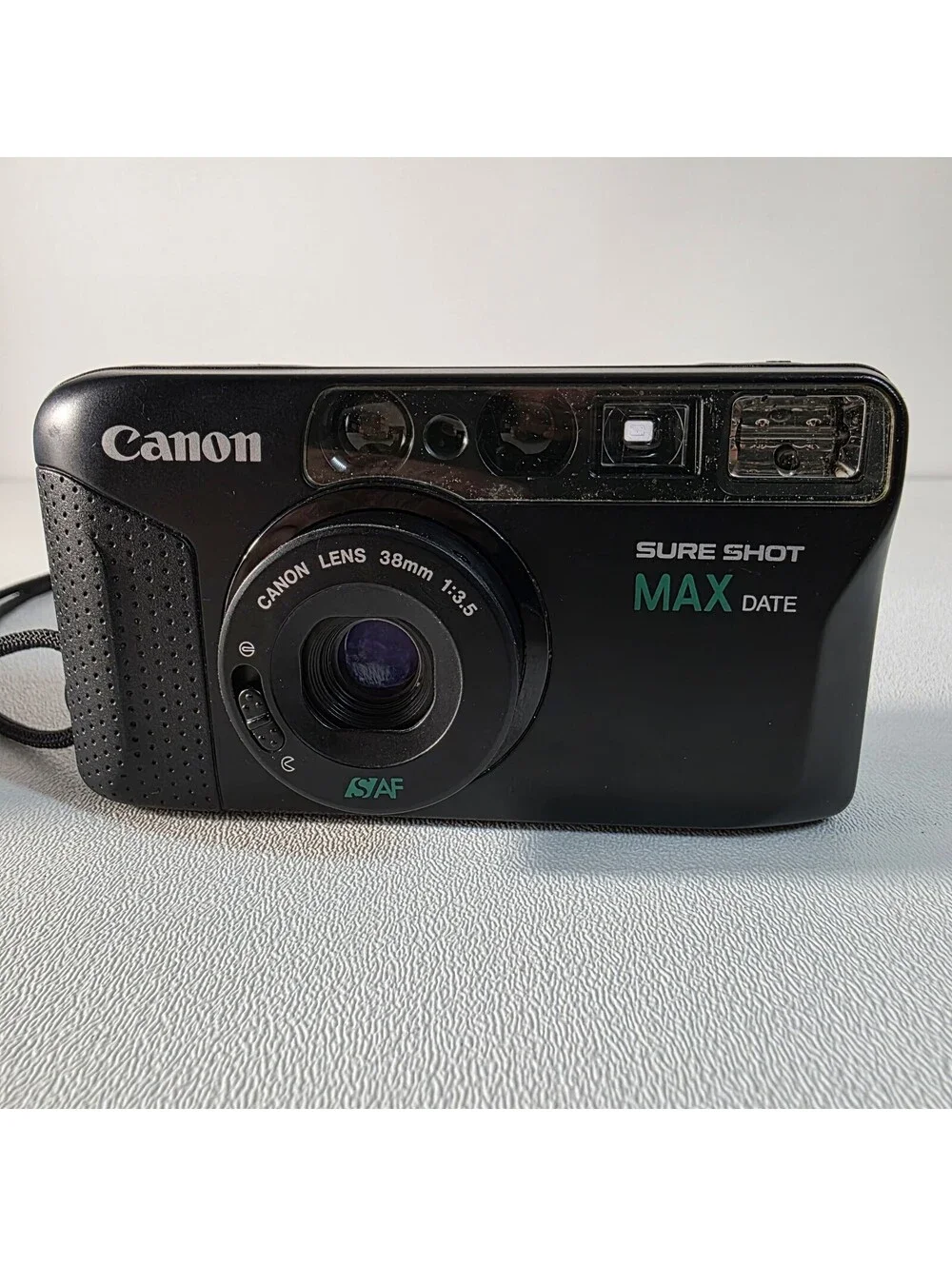 Canon Sure Shot Max Date 35mm Film Camera 38 mm Works (READ)